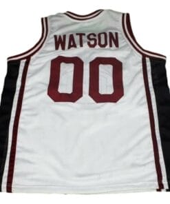 Kyle Watson #00 Panthers Above The Rim Basketball Jersey White