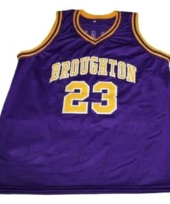 Pete Maravich #23 Broughton High School New Basketball Jersey Purple