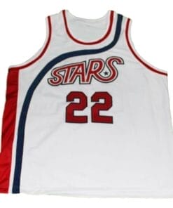 Moses Malone #22 Utah Stars Basketball Jersey White