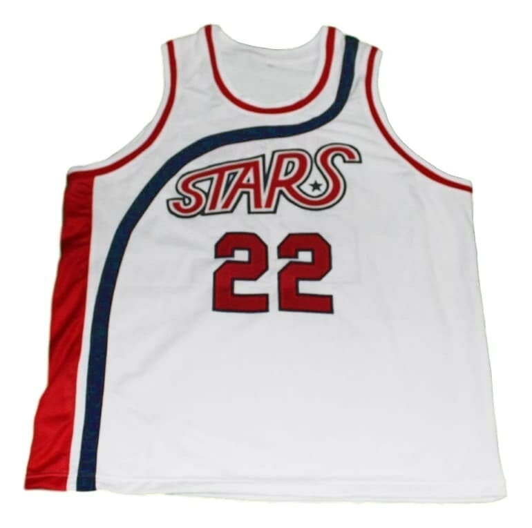Moses Malone #22 Utah Stars Basketball Jersey White 2 Moses Malone #22 Utah Stars Basketball Jersey White