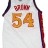 Kwame Brown #54 McDonald's All American Basketball Jersey White