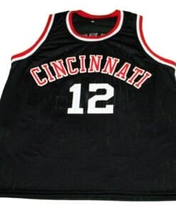 Oscar Robertson #12 Cincinnati Basketball Jersey Black