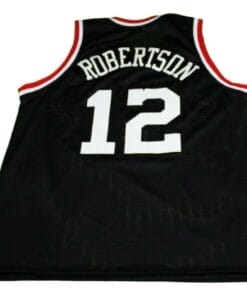 Oscar Robertson #12 Cincinnati Basketball Jersey Black