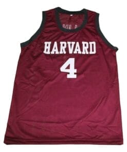 Jeremy Lin #4 Harvard Basketball Jersey Maroon