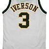 Allen Iverson #3 Bethel High School New Basketball Jersey White 7 Allen Iverson #3 Bethel High School New Basketball Jersey White