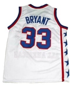 Kobe Bryant #33 McDonald's All American Basketball Jersey White