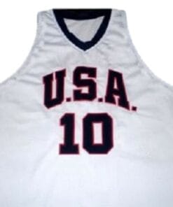 Kobe Bryant #10 Team USA Basketball Jersey White
