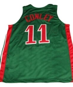 Mike Conley #11 Lawrence North Basketball Jersey Green