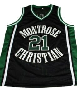 Greivis Vasquez #21 Montrose Christian Basketball Jersey Black