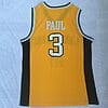 Wake Forest University #3 Chris Paul NCAA Basketball Jersey Yellow 6 586aab74