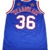 Meadowlark #36 Harlem Globetrotters Basketball Jersey Blue 7 Meadowlark #36 Harlem Globetrotters Basketball Jersey Blue