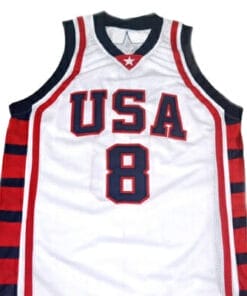 Carmelo Anthony #8 Team USA Basketball Jersey White