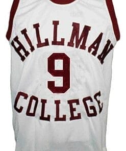 A Different World Dwayne Wayne Hillman College Basketball Jersey White 4 A Different World Dwayne Wayne Hillman College Basketball Jersey White
