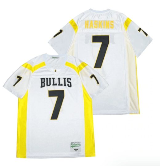 Dwayne Haskins #7 Bullis High School Football Jersey White 1 Dwayne Haskins #7 Bullis High School Football Jersey White