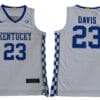 Kentucky Wildcats #23 Anthony Davis NCAA Basketball Jersey White 4 Kentucky Wildcats 23 Anthony Davis NCAA Basketball Jersey White