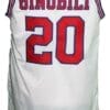 Manu Ginobili #20 Dallas Chaps Retro Basketball Jersey White 6 Manu Ginobili #20 Dallas Chaps Retro Basketball Jersey White