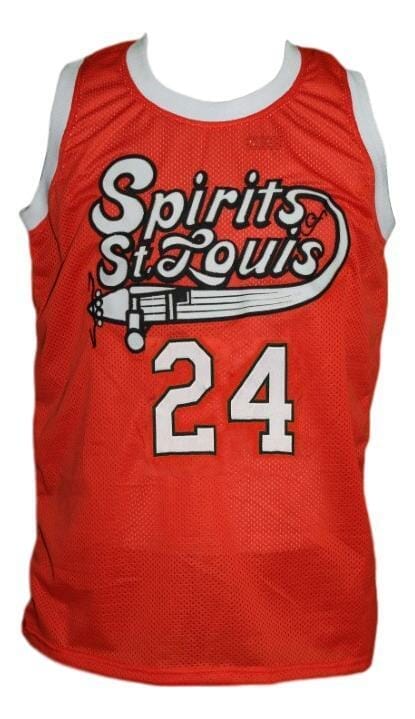 Marvin Barnes #24 Spirits Of St Louis Aba Basketball Jersey Orange 2 Marvin Barnes #24 Spirits Of St Louis Aba Basketball Jersey Orange