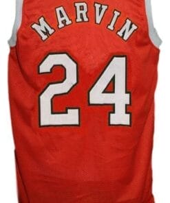 Marvin Barnes #24 Spirits Of St Louis Aba Basketball Jersey Orange