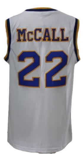 McCall #22 Crenshaw High Love And Basketball Jersey White 1 McCall #22 Crenshaw High Love And Basketball Jersey White