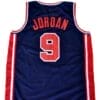 Michael Jordan #9 Team USA Basketball Jersey Navy Blue 6 Michael Jordan #9 Team USA Basketball Jersey Navy Blue