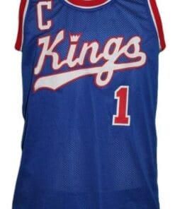 Nate Archibald #1 Cincinnati Royals Kings Basketball Jersey Blue 4 Nate Archibald #1 Cincinnati Royals Kings Basketball Jersey Blue