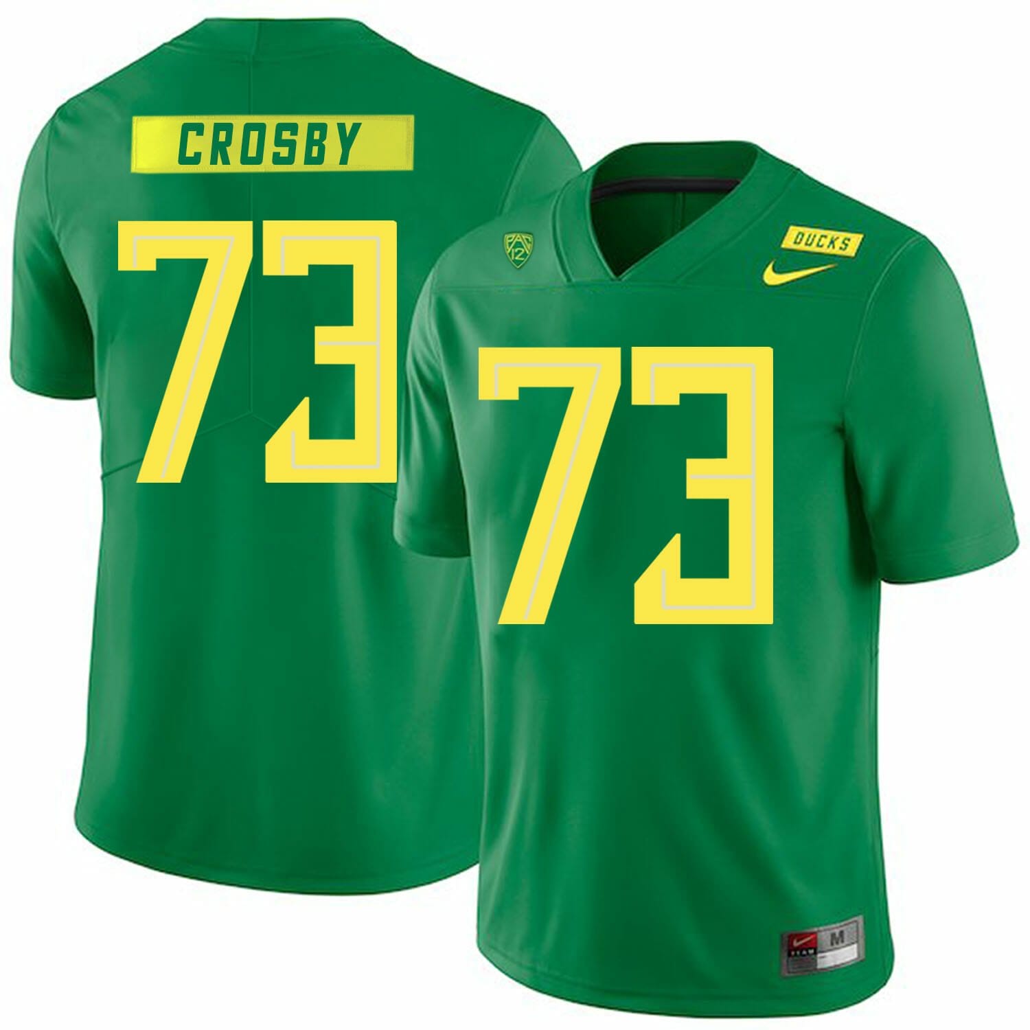 Oregon Ducks #73 Tyrell Crosby NCAA College Football Jersey Green 1 Oregon Ducks #73 Tyrell Crosby NCAA College Football Jersey Green