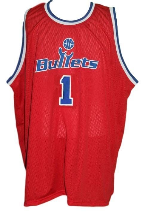 Rod Strickland #1 Washington Retro Basketball Jersey Red