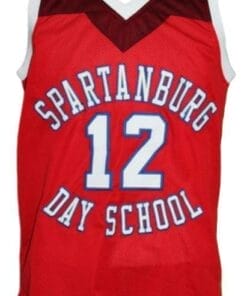 Zion Williamson #12 Spartanburg Day School Basketball Jersey New Red