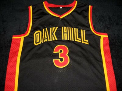 Brandon Jennings #3 Oak Hill High School Basketball Jersey Black 2 Brandon Jennings #3 Oak Hill High School Basketball Jersey Black