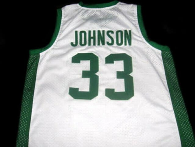 Magic Johnson #33 Michigan State Basketball Jersey White 1 Magic Johnson #33 Michigan State Basketball Jersey White