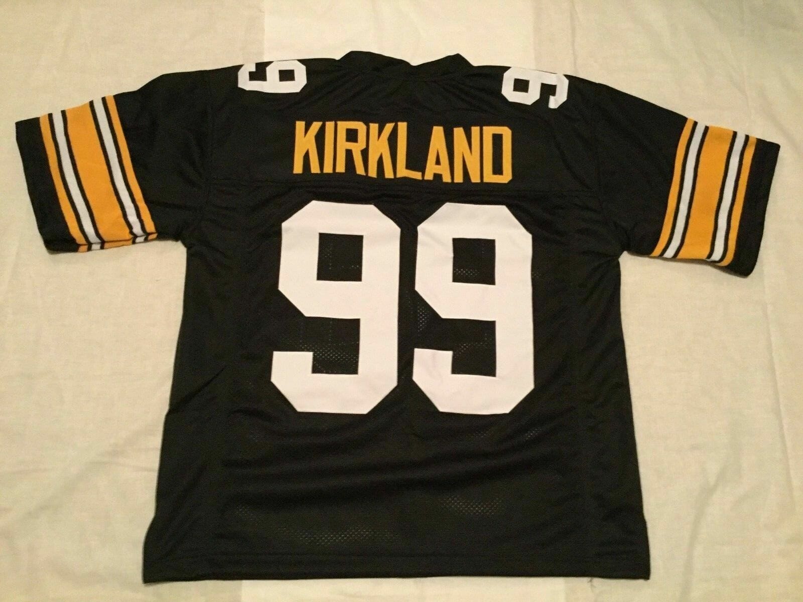UNSIGNED CUSTOM Stitched Levon Kirkland Old Style Black Jersey 1 UNSIGNED CUSTOM Stitched Levon Kirkland Old Style Black Jersey