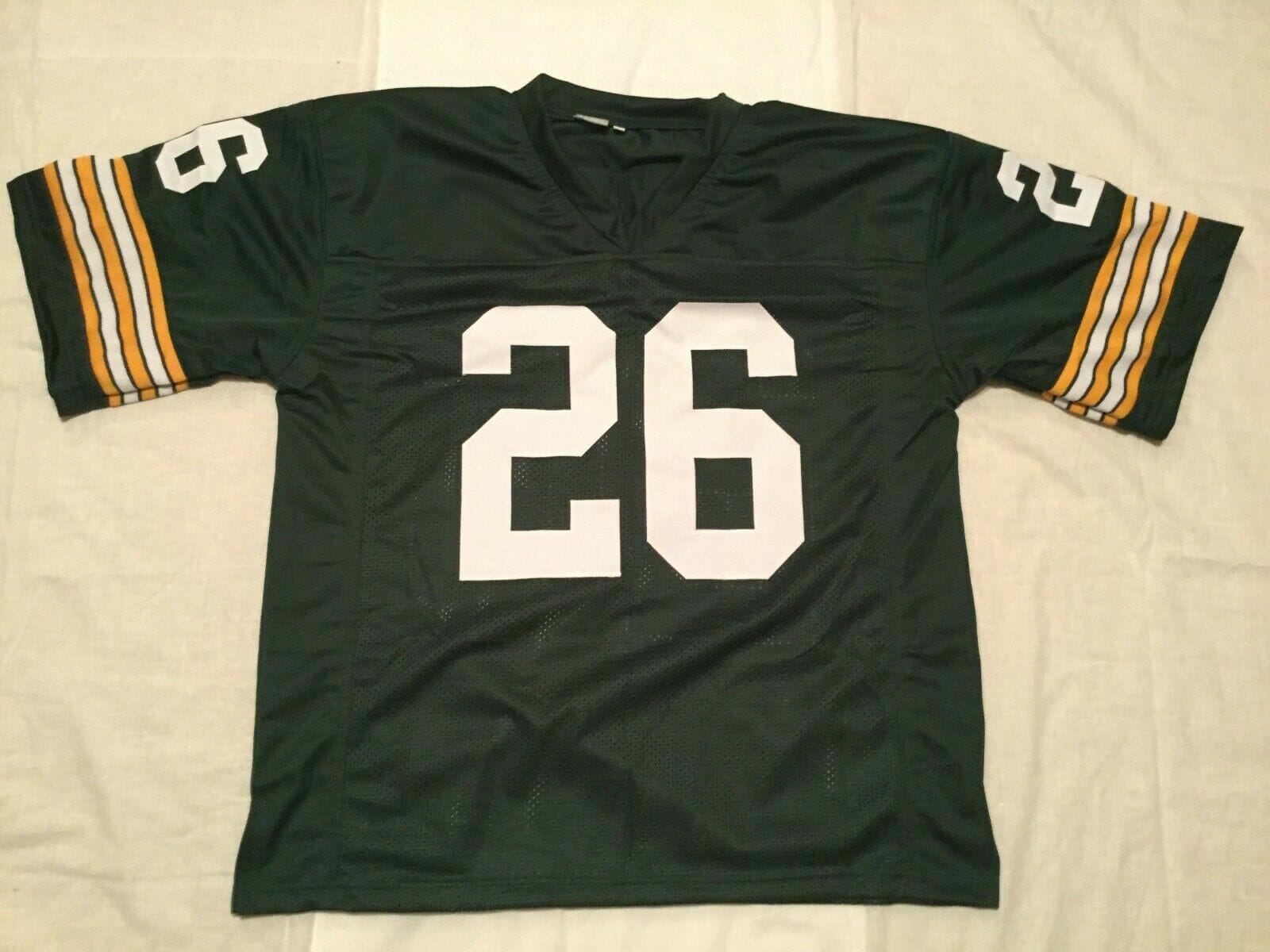 UNSIGNED CUSTOM Sewn Stitched Herb Adderley Green Jersey 2 UNSIGNED CUSTOM Sewn Stitched Herb Adderley Green Jersey - Image 2
