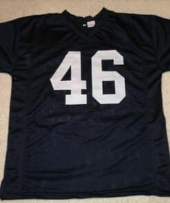Alternative view of UNSIGNED CUSTOM Sewn Stitched Todd Christensen Black Jersey