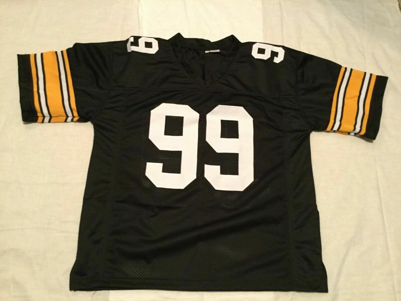 UNSIGNED CUSTOM Stitched Levon Kirkland Old Style Black Jersey 2 UNSIGNED CUSTOM Stitched Levon Kirkland Old Style Black Jersey - Image 2