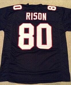 UNSIGNED CUSTOM Sewn Stitched Andre Rison Black Jersey