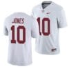 Alabama Crimson Tide #10 Mac Jones NCAA Football White Jersey 7 Alabama Crimson Tide #10 Mac Jones NCAA Football White Jersey