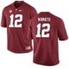 Alabama Crimson Tide #12 Joe Namath NCAA Football Jersey Red 6 Alabama Crimson Tide #12 Joe Namath NCAA Football Jersey Red