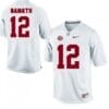 Alabama Crimson Tide #12 Joe Namath NCAA Football Jersey White 7 Alabama Crimson Tide #12 Joe Namath NCAA Football Jersey White