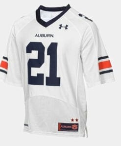 Auburn Tigers #21 Tre Mason College Football White Jersey