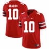 Ohio State Buckeyes #10 Ryan Shazier Football Jersey Red 6 Ohio State Buckeyes #10 Ryan Shazier Football Jersey Red