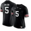 Ohio State Buckeyes #5 Garrett Wilson NCAA Football Jersey Black 7 Ohio State Buckeyes #5 Garrett Wilson NCAA Football Jersey Black