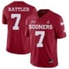 Oklahoma Sooners #7 Spencer Rattler NCAA College Football Jersey Red 7 Oklahoma Sooners 7 Spencer Rattler NCAA College Football Jersey Red