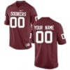 Custom Oklahoma Sooners Jersey Name and Number College NCAA Football Red 6 Custom Oklahoma Sooners Jersey Name and Number College NCAA Football Red