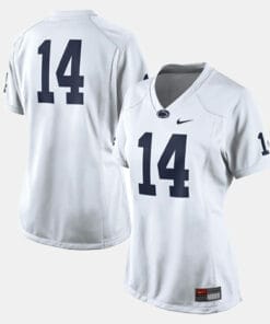 Penn State Nittany Lions #14 College Football White Jersey