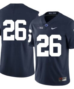 Saquon Barkley Penn State Jersey #26 NCAA College Football No Name Dark Blue