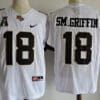 UCF Knights #18 Shaquem Griffin College Football Jersey White 6 UCF Knights 18 Shaquem Griffin College Football Jersey White