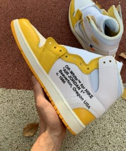 Air Jordan 1 Yellow White