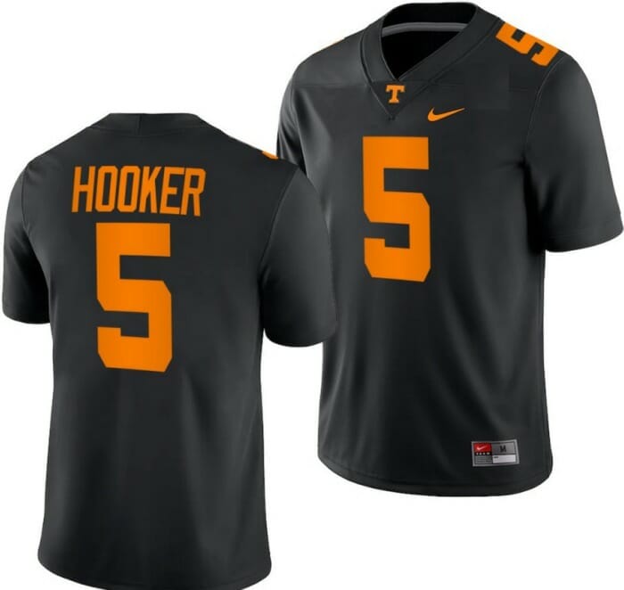 Hendon Hooker Jersey #5 Tennessee Volunteers Football Players Black Limited Jerseys 1 Hendon Hooker Jersey #5 Tennessee Volunteers Football Players Black Limited Jerseys