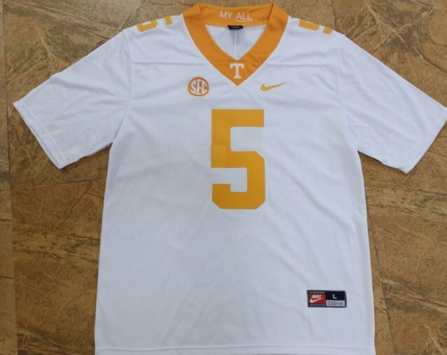 Hendon Hooker Tennessee Football Jersey Replica White 3 Hendon Hooker Tennessee Football Jersey Replica White - Image 3