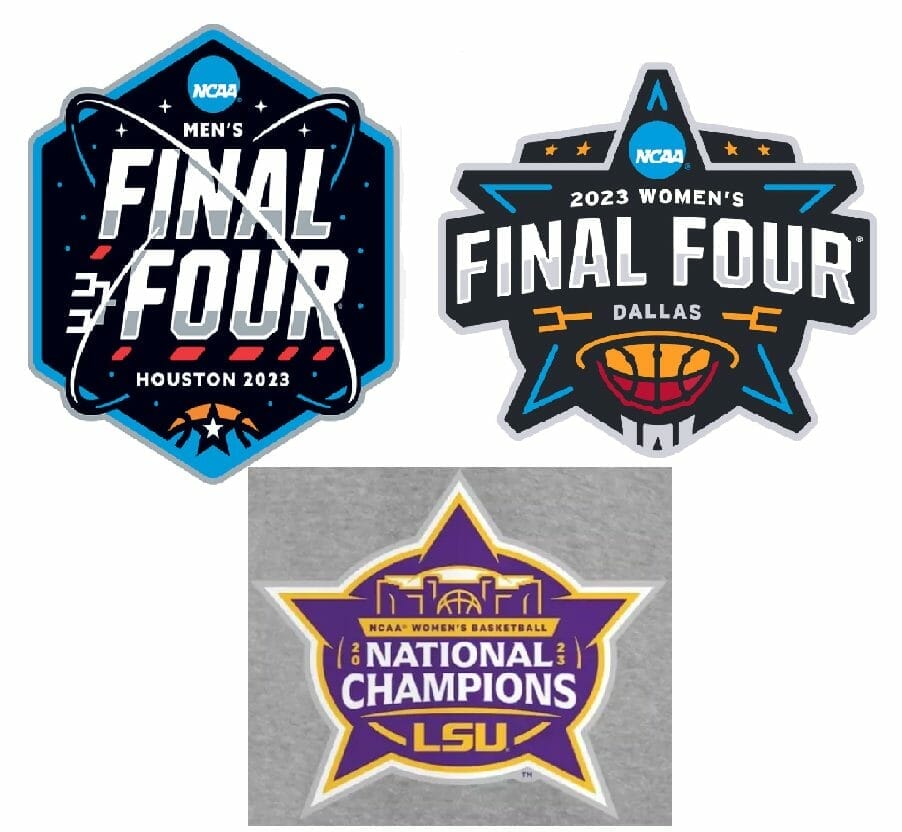 Alexis Morris Jersey LSU Tigers College Basketball 2023 NCAA Final Four Garnet White #45 2 1. Men Final Four Patch 2023 and Women Final Four Patch 2023 and Lsu National Champions 2023 Patch